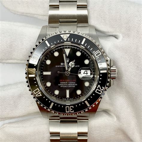 rolex sea-dweller red listenpreis|rolex sea dweller watch price.